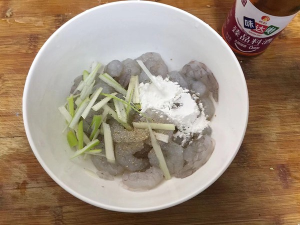 香菇西蓝花炒虾仁的做法-家常味炒菜谱