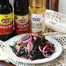 苋菜拌洋葱的做法-家常味拌菜谱