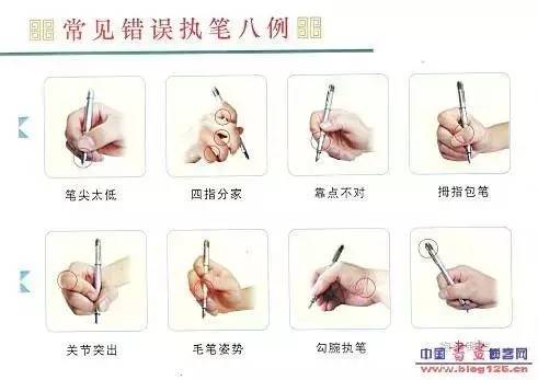 正确的握笔姿势拯救孩子的视力! 正确的握笔姿势拯救孩子的视力!