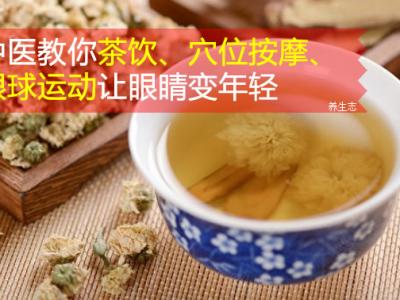 中医教你茶饮、穴位按摩、眼球运动让眼睛变年轻